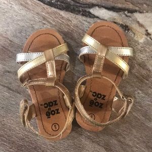 Toddler size 6 Zoe and Zac sandals